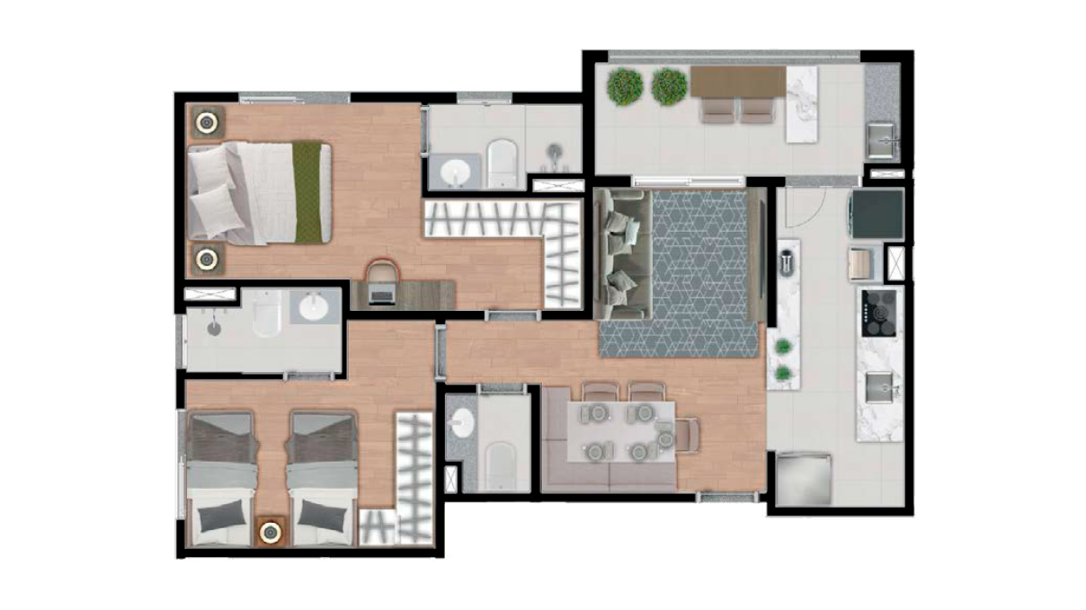 TIPO B Imagem planta Colinas