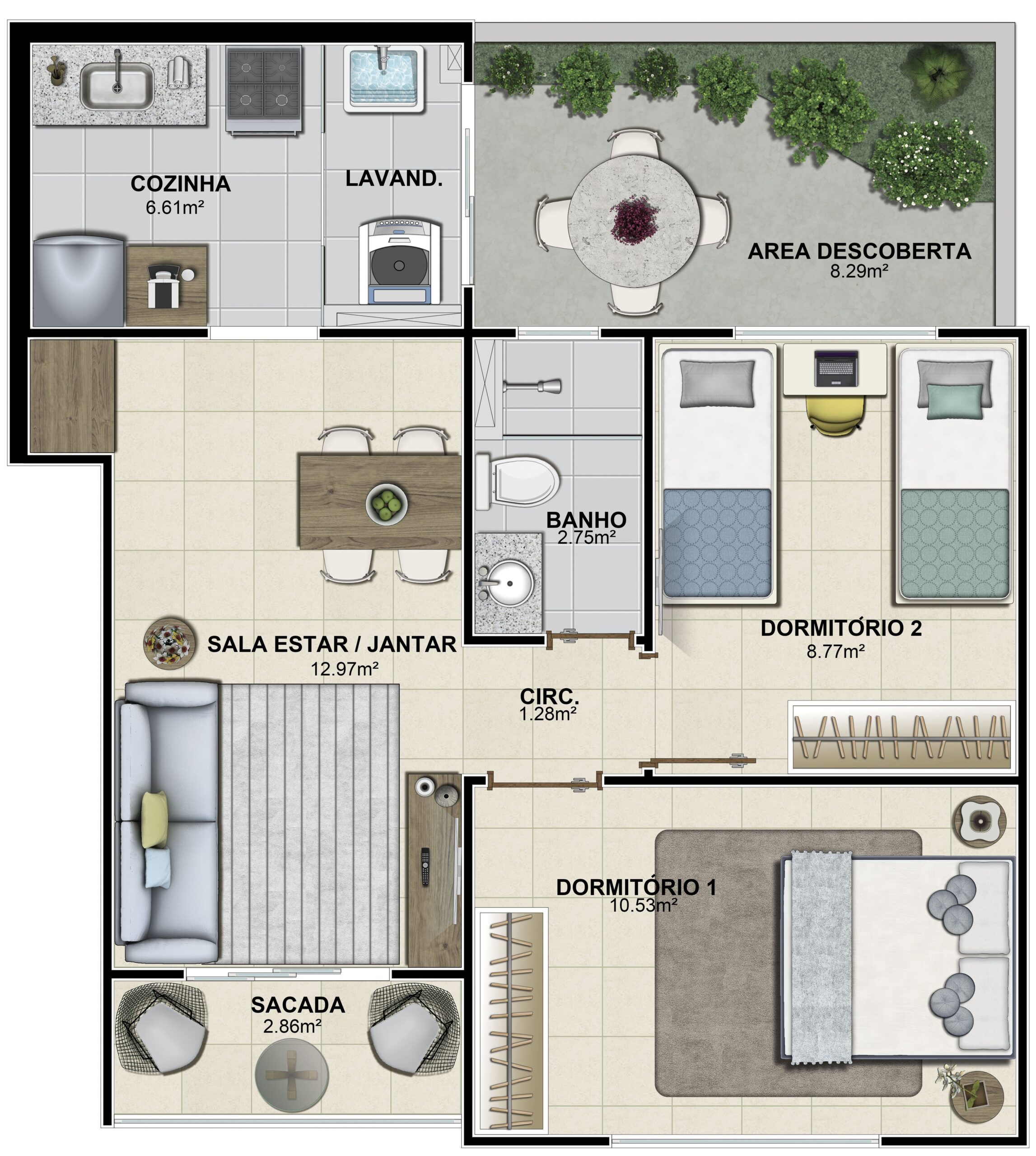 Tipo Terreo_The Palm - Jacitara_R01